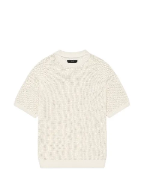 AMIRI crochet T-shirt Neutrals AM5KN002