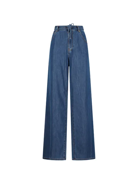 DARKPARK Iris bag trousers Blue WTR37TBL01