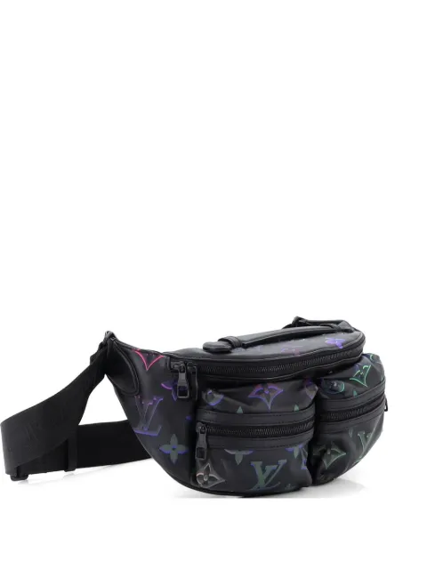 Louis Vuitton Pre-Owned Comet Bumbag Spotlight Monogram Giant Leather belt bag Black LT40T70C1EAXFVNQ
