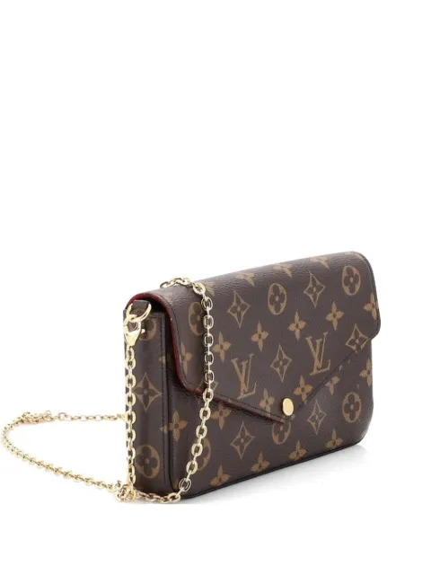 Louis Vuitton Pre-Owned Felicie Pochette Monogram Canvas crossbody bag Brown Z5CTF3BPQHZSB4KC