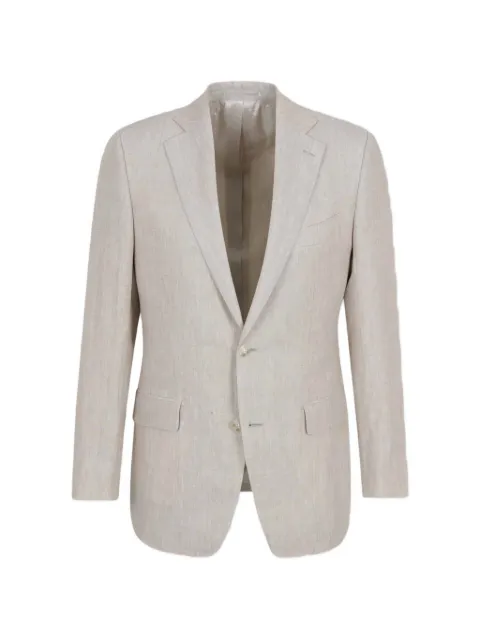 Atelier Munro slim suit Neutrals SLIM20T40S04004SOLBIATITOLOMEO