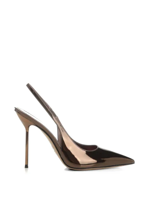 Paris Texas Lidia slingback pumps Brown PX913