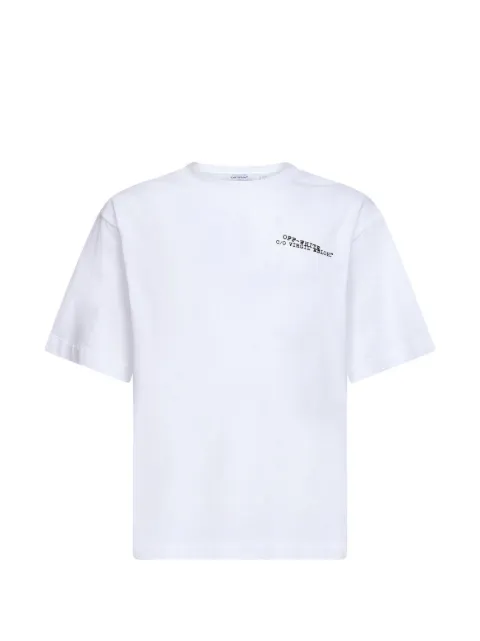 Off-White graphic T-shirt White OMAA120S26JER00K1000