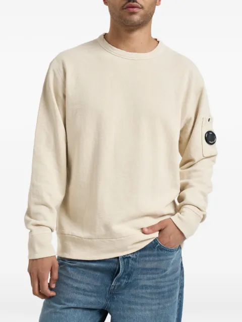 C.P. Company arm lens pocket sweater Neutrals SS207A114