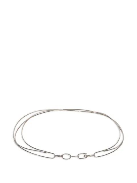 Tiffany & Co. Pre-Owned wave collar necklace Silver 152152