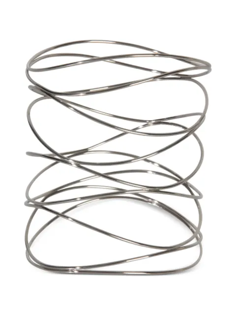 Tiffany & Co. Pre-Owned Elsa Peretti 9 row wave bracelet Silver 152151