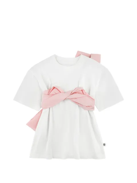 AREA taffeta-knot T-shirt White RS26AWTS0054FA01