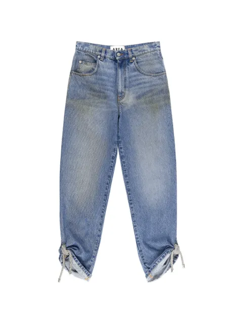 AREA crystal-knot jeans Blue RS26AWPA0092DE01