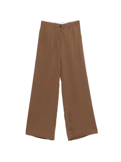 Nine In The Morning Nadia palazzo pants Brown P22NADIANAC150