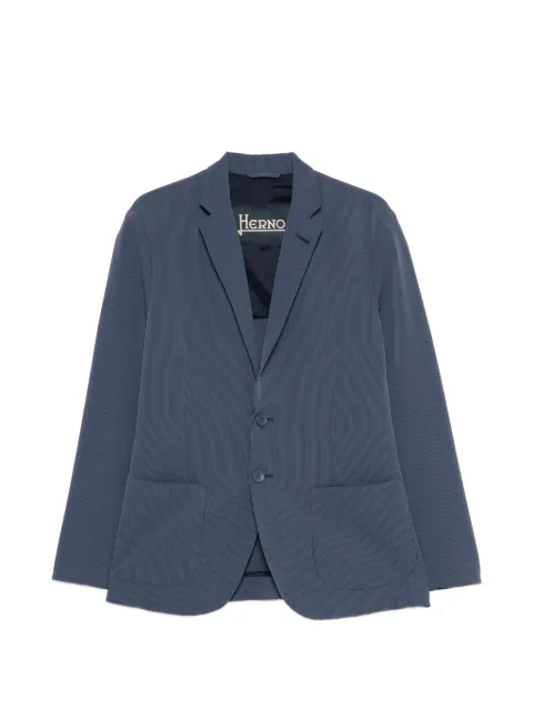 Herno notched-lapel blazer Blue GA000192U12684
