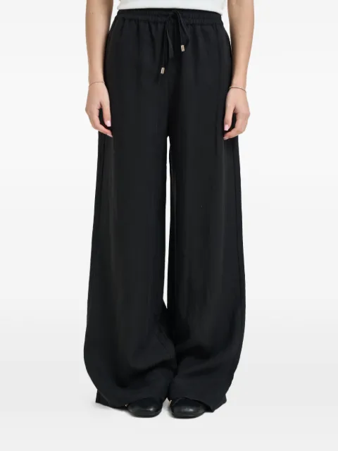 LIU JO linen blend trousers Black WA6368T481822222