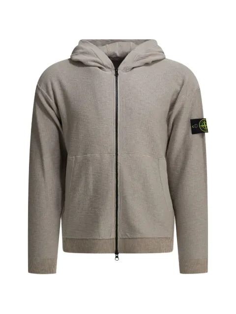 Stone Island 5100050 plush stitch organic cotton nylon jacket Neutrals L1S155100050S01B0