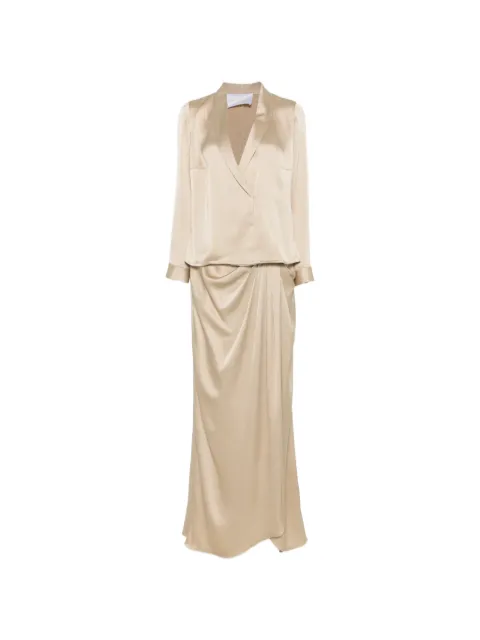 AIRE draped skirt set Neutrals 1U1A9RST0022540