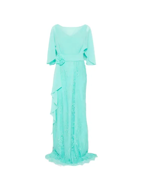 AIRE floral lace maxi dress Blue 1U165ENJG0705