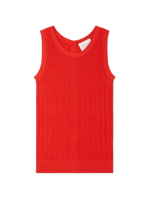 Bonpoint Jyl buttoned sleeveless top Red S06WJUK00010