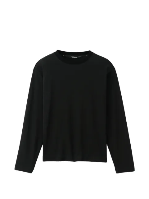 Jacquemus The Rond Carré long-sleeve t-shirt Black TSM00622AJ00254