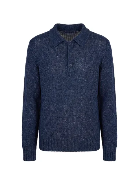 Sunflower buttoned polo shirt Blue 3080200