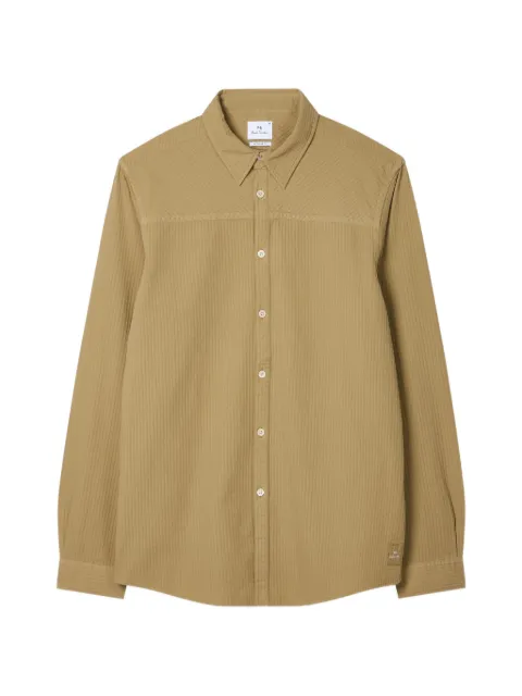 PS Paul Smith textured shirt Neutrals M2R846ZV22554