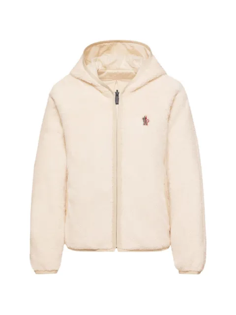 Moncler Reversible Polartec hooded zip-up jacket Neutrals L10988G00001899ML