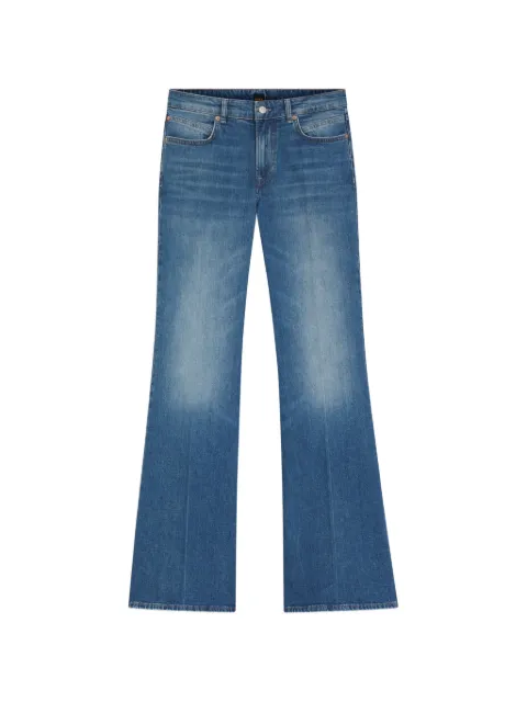 BOSS low-rise bootcut jeans Blue 50552493