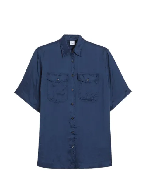 ASPESI long-sleeve pocket shirt Blue G54499677