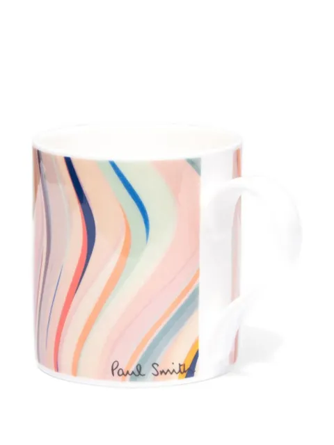 Paul Smith Swirl-print mug White M1AMUGSTPRINT
