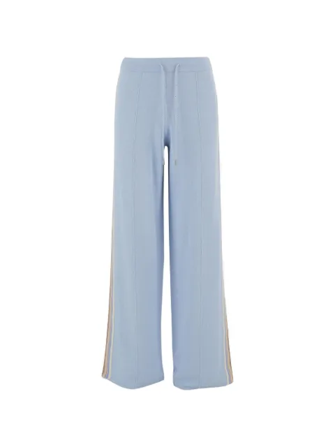 Guest In Residence striped track pants Blue W40930JL