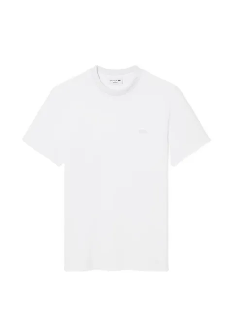 Lacoste round-neck logo-detail cotton T-shirt White TH5060