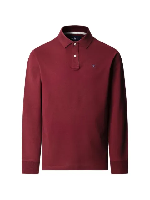Hackett London long-sleeved polo shirt Red HM5500017