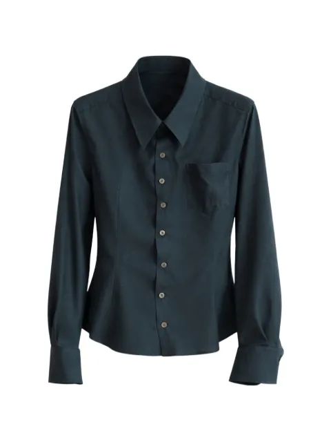 Undercover pocket button shirt Blue UC1F1403