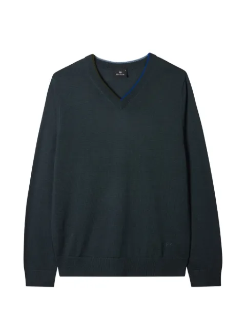 PS Paul Smith V-neck sweater Blue M2R815ZR22610