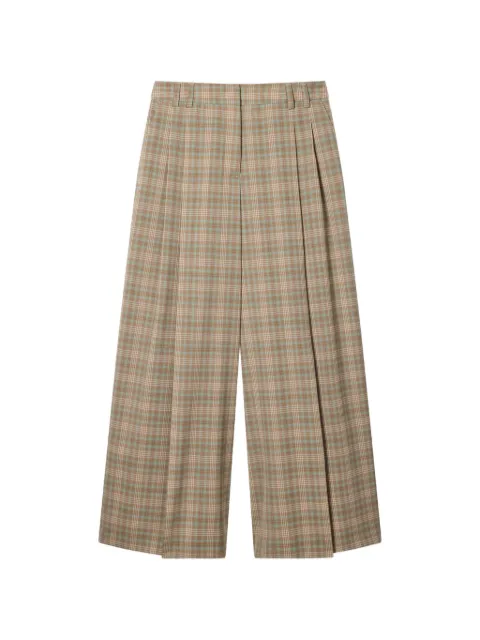 PS Paul Smith wide-leg cropped trousers Neutrals W2R369TV31395