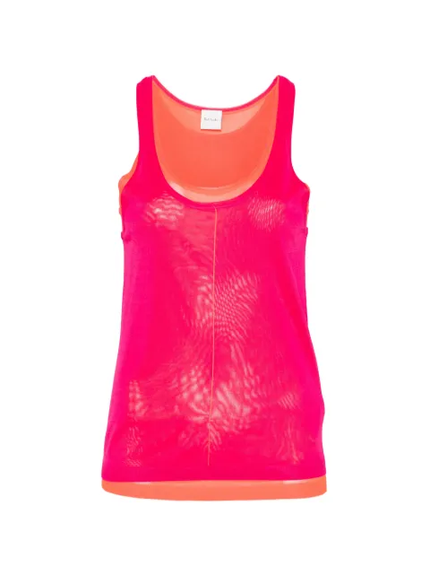 Paul Smith layered tank top Pink W1R691NV11240