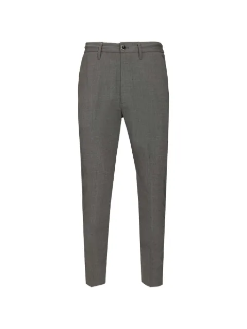 Nine In The Morning elasticated straight-leg trousers Grey YO82