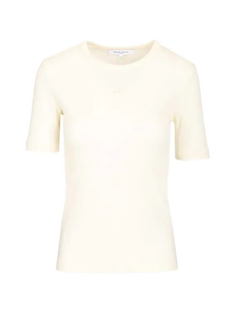 Maison Kitsuné ribbed T-shirt Neutrals OW00124KJ0134