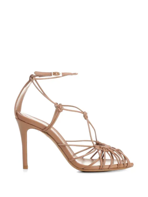 Forte Forte open-toe buckled sandals Neutrals 14700