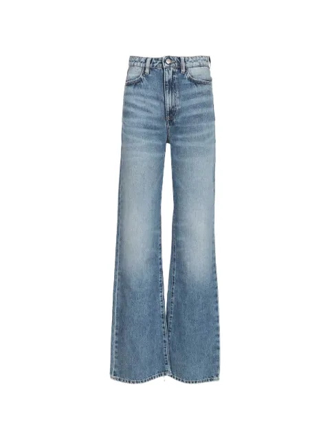 ICON DENIM high-waisted five-pocket jeans Blue BLUE