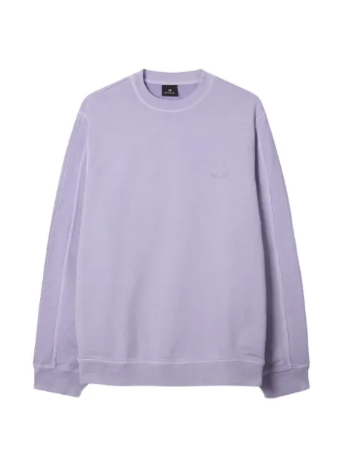 PS Paul Smith Happy embroidery sweater Purple M2R731ZV22630