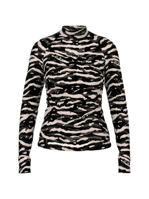 MARCCAIN animal-print T-shirt Black AS4835J39