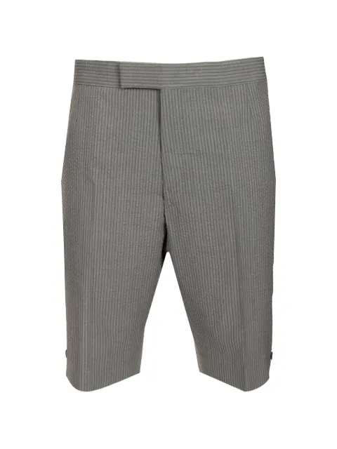 Thom Browne side-slit shorts Grey MTC002A06455