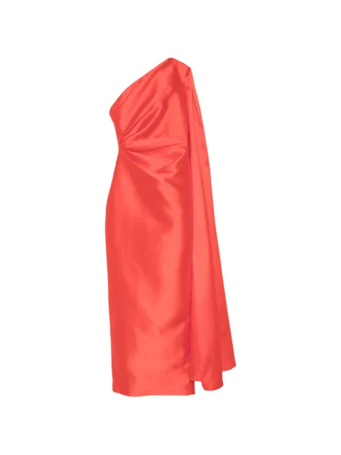 Solace London Veya one-shoulder maxi dress Red OS49006