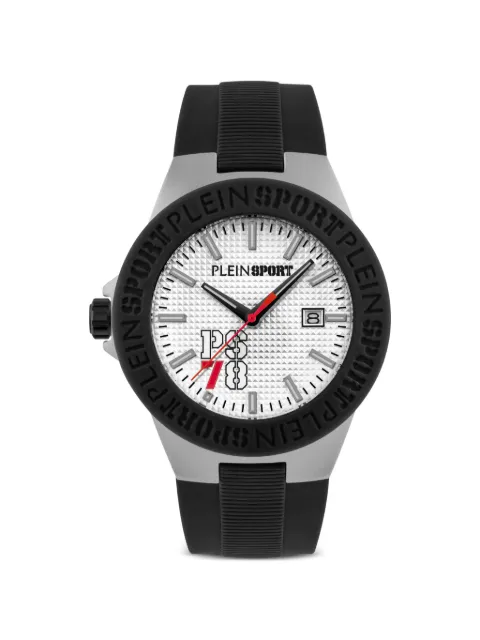 Plein Sport Calu 46mm Vortex watch White PSRGA0126
