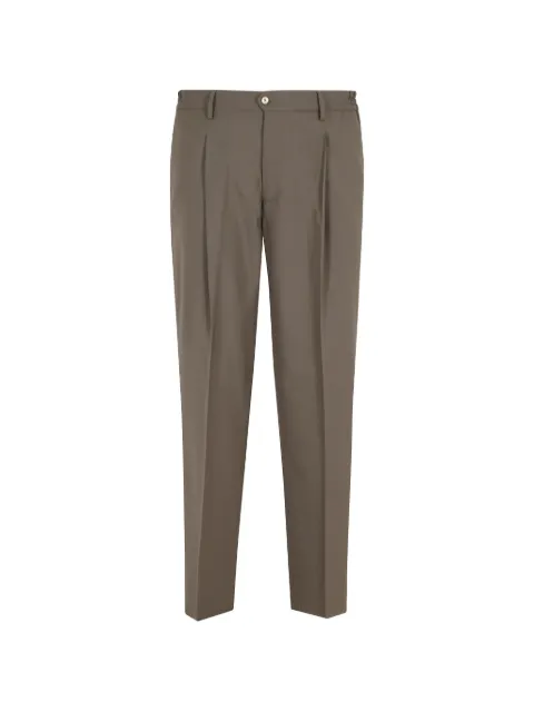 Briglia 1949 pleated-front trousers Brown COURMAYEURS300082098