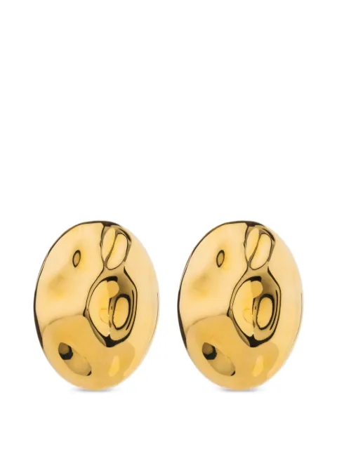Federica Tosi hammered stud earrings Gold FT26EA21098