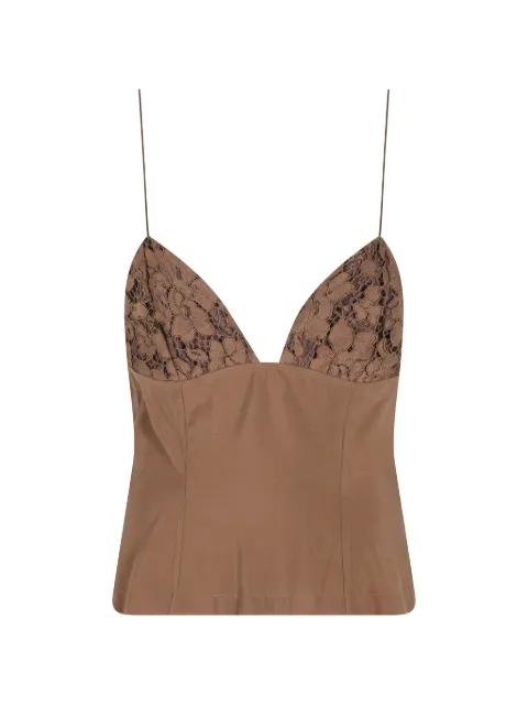 Federica Tosi lace vest Neutrals 41358407098