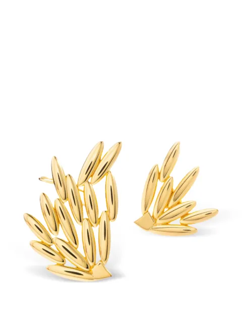 Federica Tosi Orecchini leaf design earrings Gold FT26EA12098