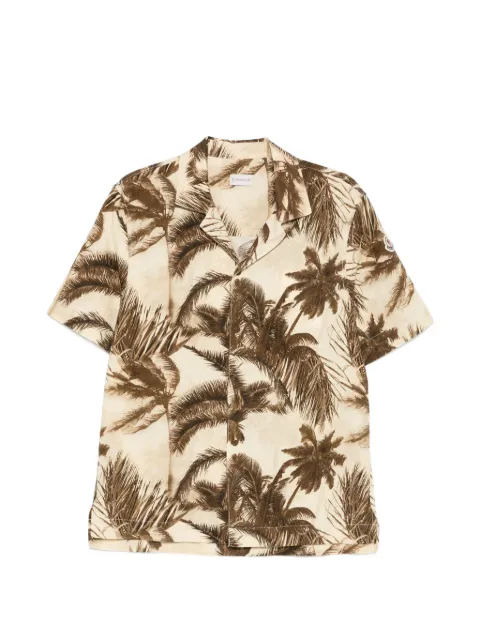 Moncler graphic-print shirt Neutrals L10912F00030599DX