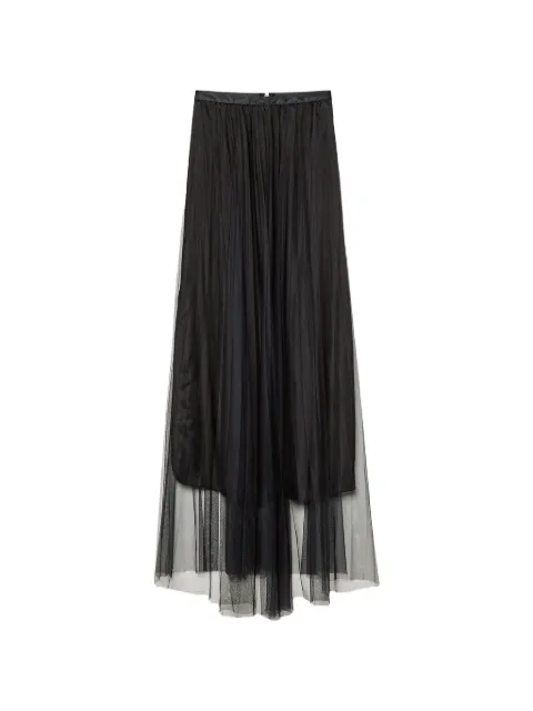 Forte Forte pleated tulle skirt Black 14887MYSKIRT