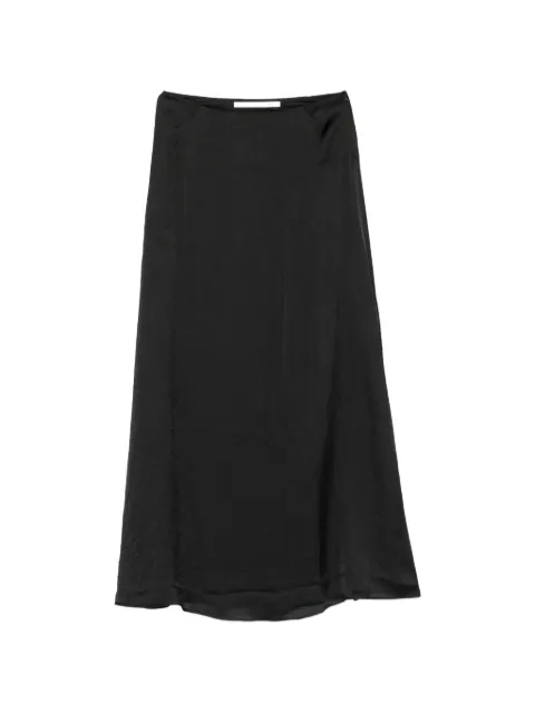 Isabel Benenato wrinkled maxi skirt Black DW953S26