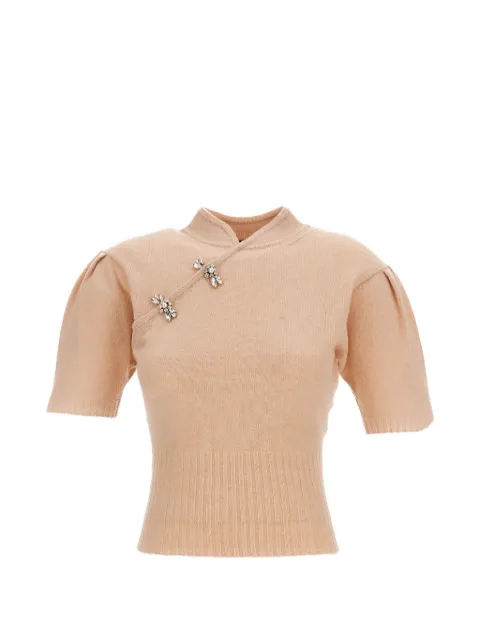 Simone Rocha cashmere sweater Neutrals COMK4B0667BLOSSOM